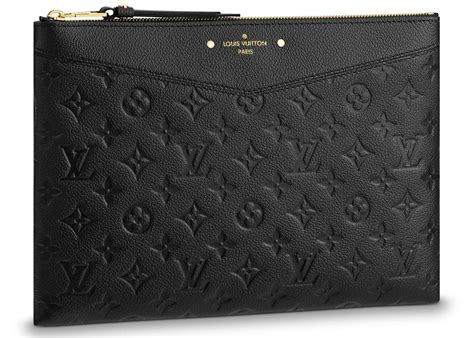 lv daily pouch black|LOUIS VUITTON Empreinte Daily Pouch Black.